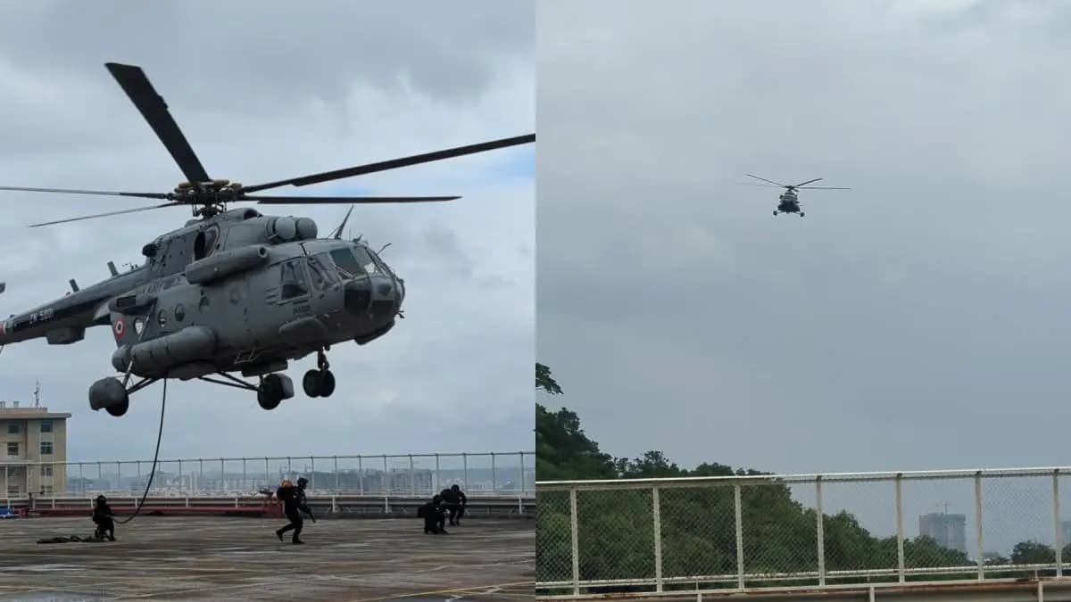 Joint Security Drill: हिंजवडी आयटी पार्कमध्ये संयुक्त सुरक्षा सराव