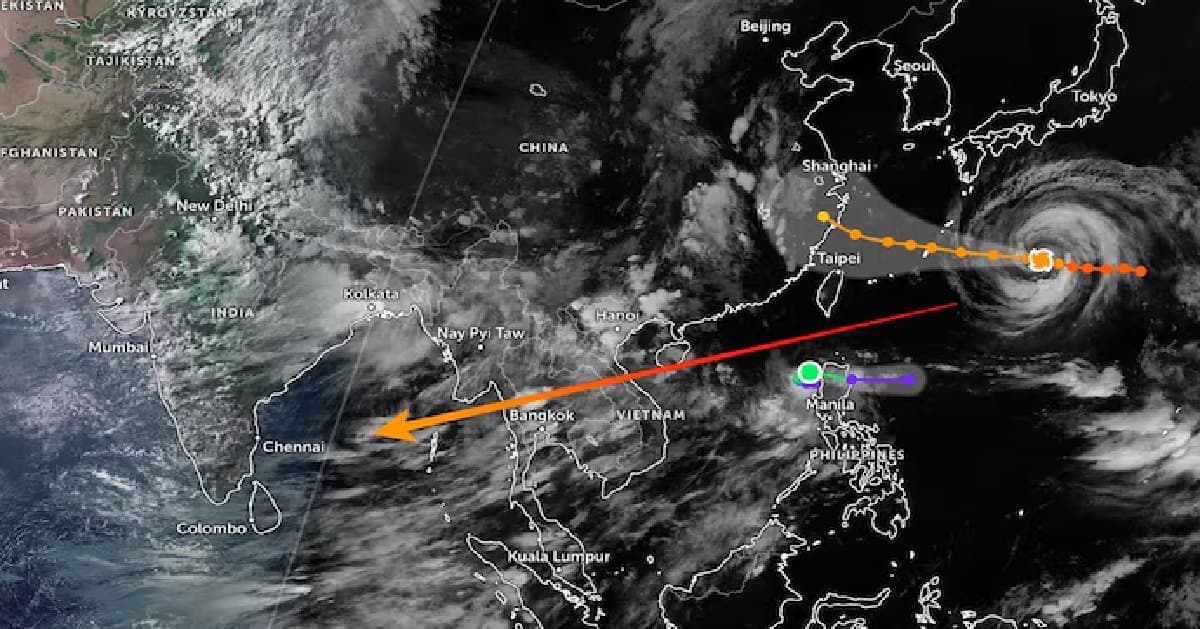 Typhoon Dolphin:जपानवर 'डॉल्फिन' वादळाचे संकट; भारताच्या मान्सूनवर काय होणार परिणाम?