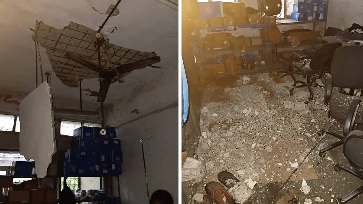 Accident at BEST Depot: बेस्टच्या आगारात स्लॅब कोसळला; तीन कंत्राटी कर्मचारी जखमी