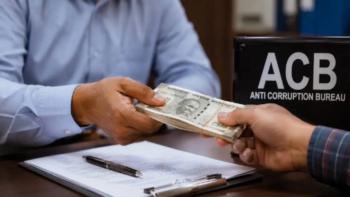 Bribery Case in Nashik:नाशिक महापालिकेचा सहायक अधीक्षक ६० हजारांची लाच घेताना एसीबीच्या जाळ्यात