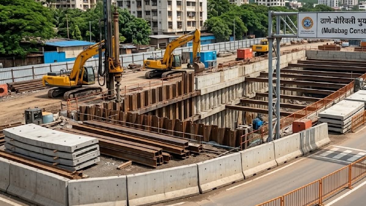 Traffic Changes for Thane-Borivali Project:ठाणे- बोरीवली भुयारी प्रकल्पासाठी मुल्लाबाग भागात दोन महिन्यांसाठी वाहतूक बदल