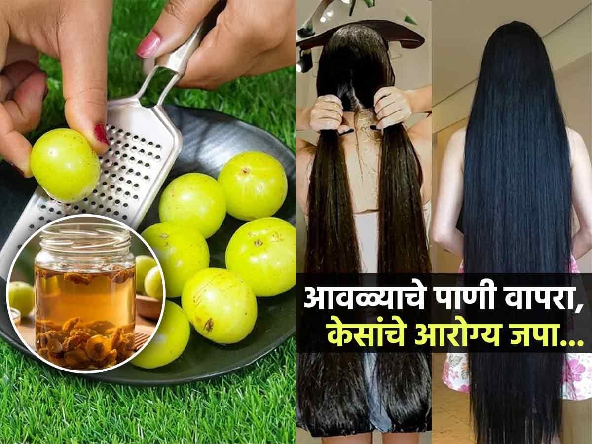 Traditional Amla Water for Hair: केसांसाठी आवळ्याचं पाणी 'असं' लावा