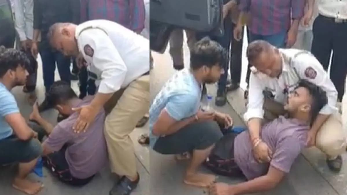Sudden Fit Causes Accident: चालकाच्या जीवाला रबाळे पोलिसांची मदत