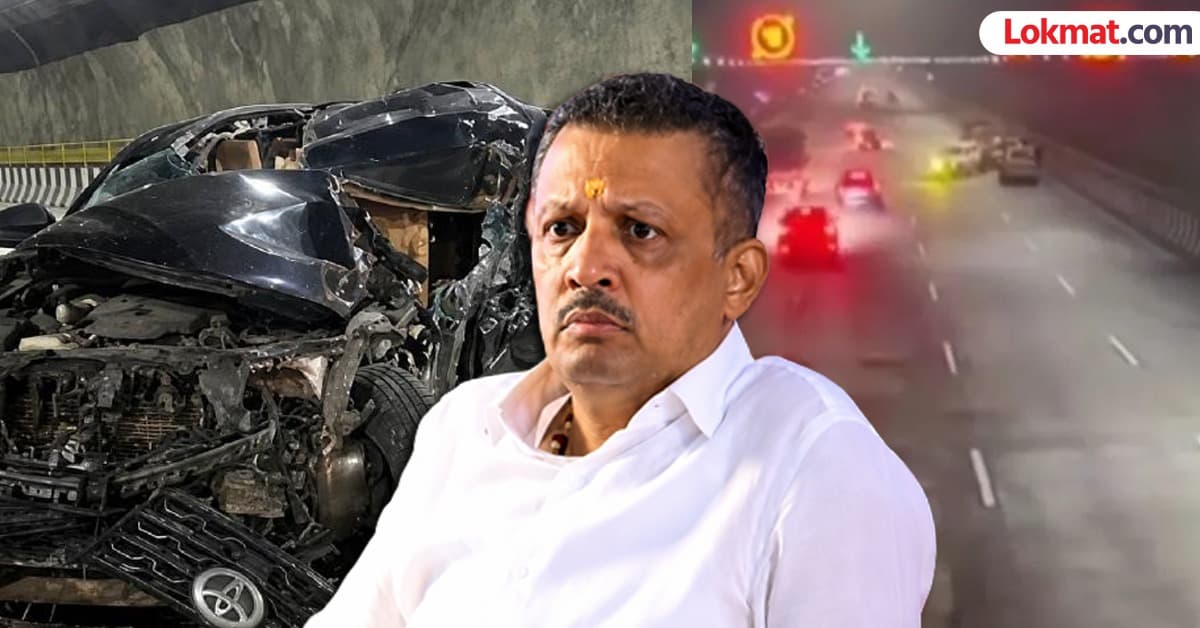 Accident on Mumbai Pune Expressway: पुणे-मुंबई एक्सप्रेसवेवरील भयंकर अपघात