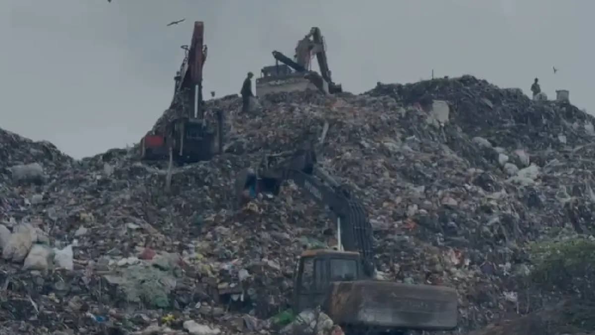 Waste Management Crisis:वसई-विरारमध्ये घनकचरा व्यवस्थापनाचा बोजवारा, कचराभूमीवर उभे राहिले अवाढव्य डोंगर