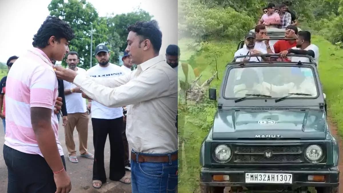 Video: क्रिकेटपटू वैभव सूर्यवंशीची व्याघ्र सफारी