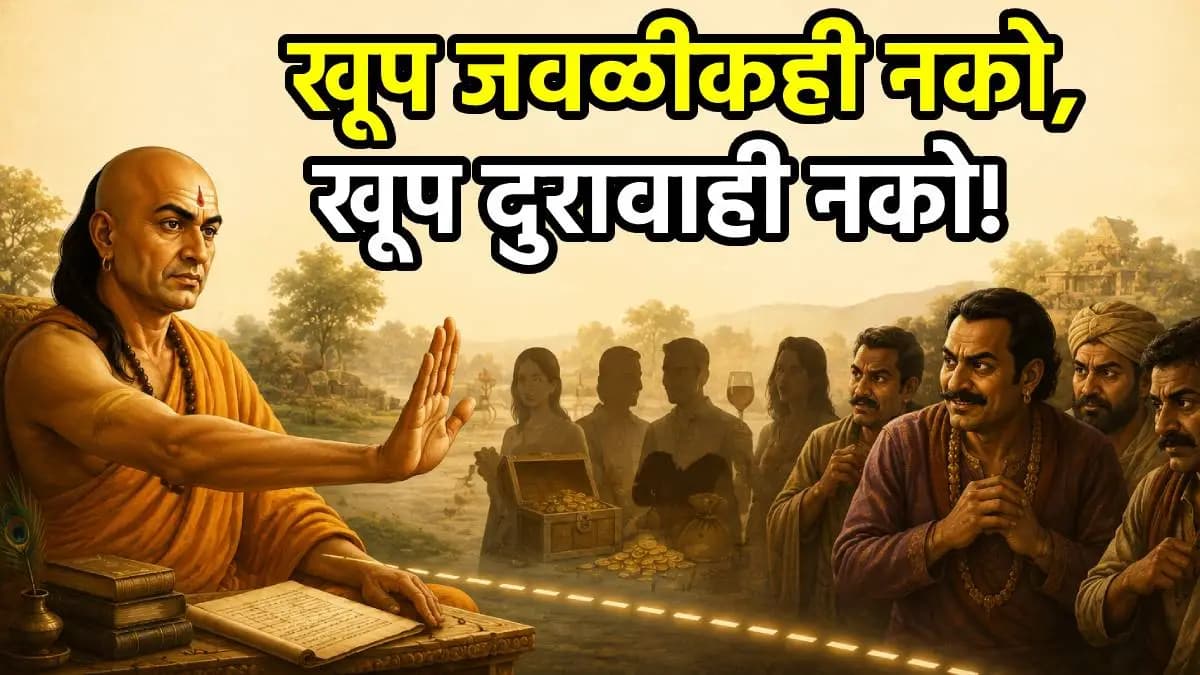 Staying Balanced: चाणक्यांचा संतुलन राखण्याचा सल्ला