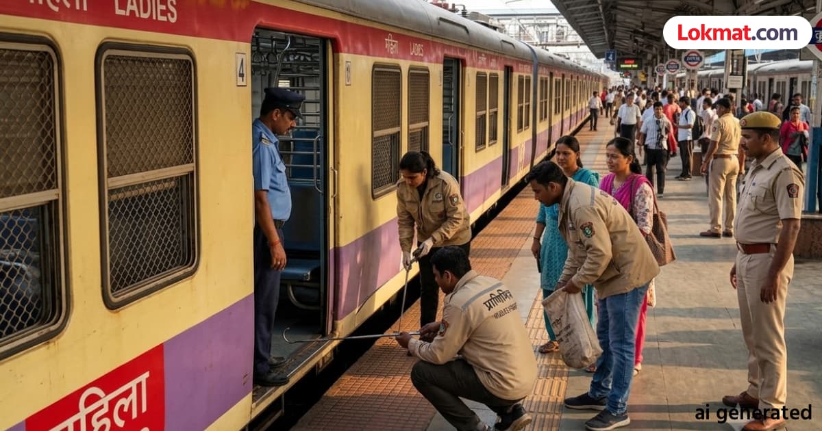 Snake in Women's Coach?:महिला डब्यात साप? चेन पुलिंगमुळे लोकलचा खोळंबा, कुर्ला स्थानकामध्ये प्राणिमित्रांकडून तपासणी