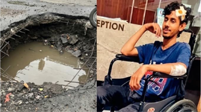 Potholes in Nashik:नाशिकमधील खड्ड्यांनी उद्ध्वस्त केली स्वप्नं; वेदनांचा हिशोब कोण देणार?