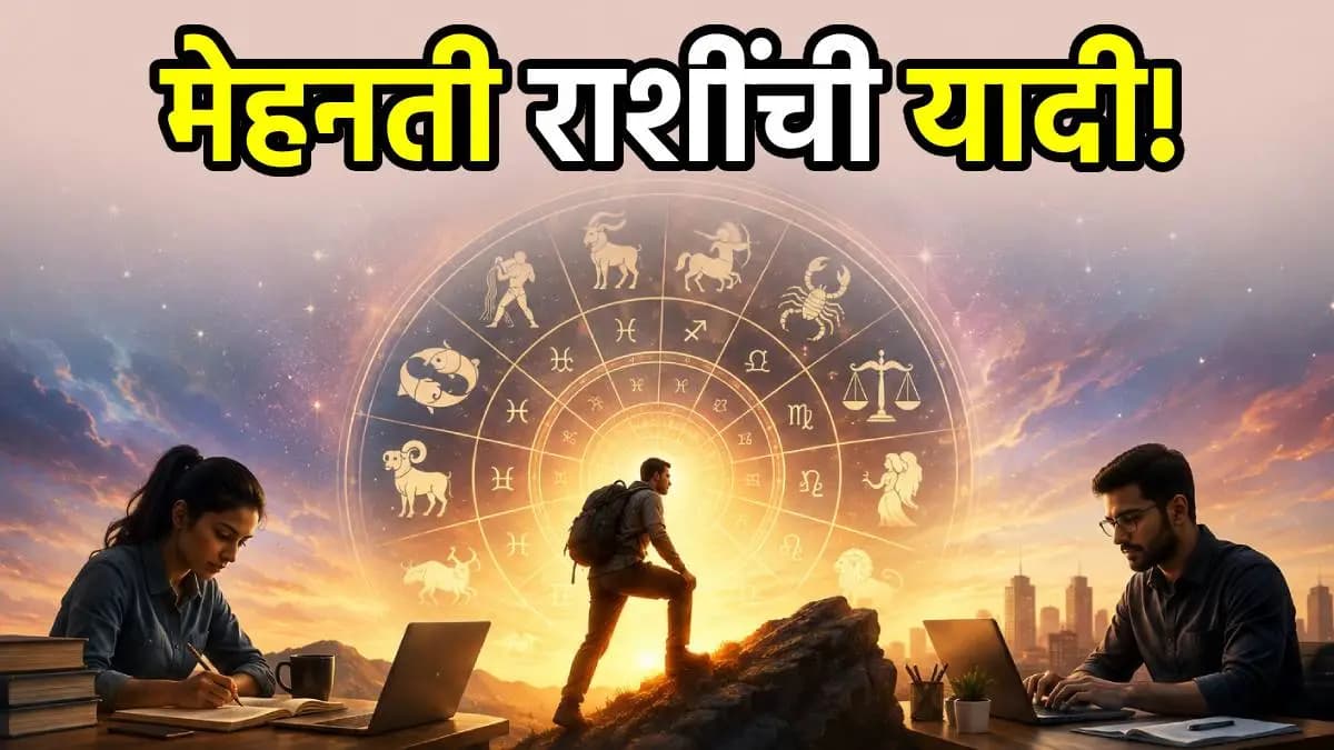 Hardworking Zodiac Signs: मेहनती राशींची यादी