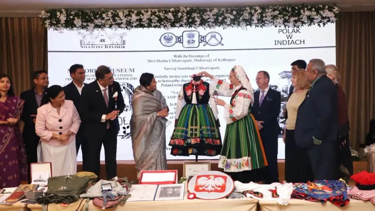 Historic Friendship Celebration:कोल्हापूरमध्ये पोलिश शिष्टमंडळाची भेट