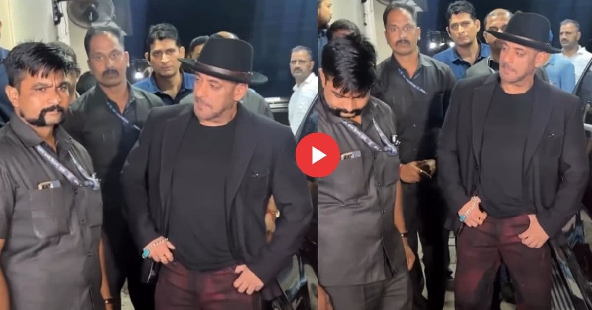 Viral Video of Salman Khan:सलमान खानचा बॉडीगार्डचा व्हिडीओ झाला व्हायरल