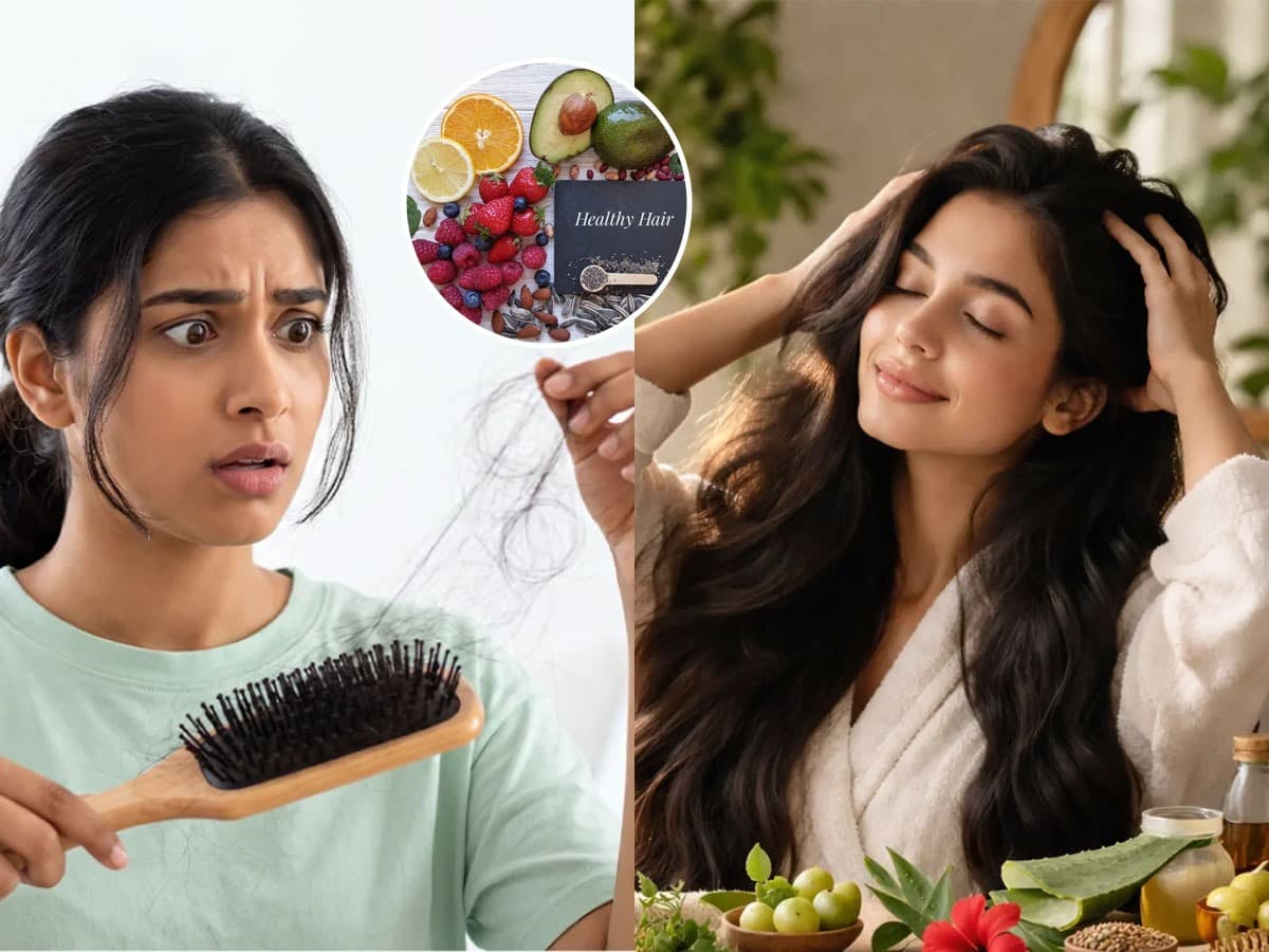 Hair Fall Solutions:केस गळण्याच्या समस्येवर उपाय