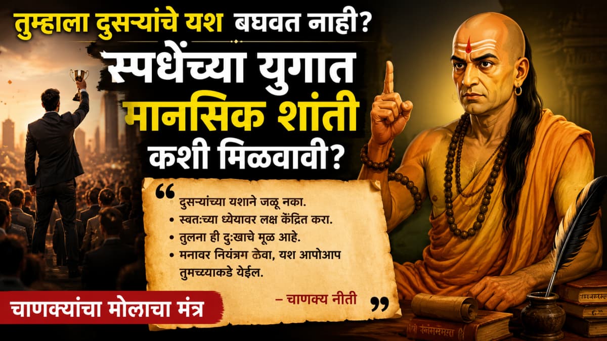 Achieving Mental Peace in Competitive Times:स्पर्धात्मक युगात मानसिक शांती साधण्याचे मार्ग