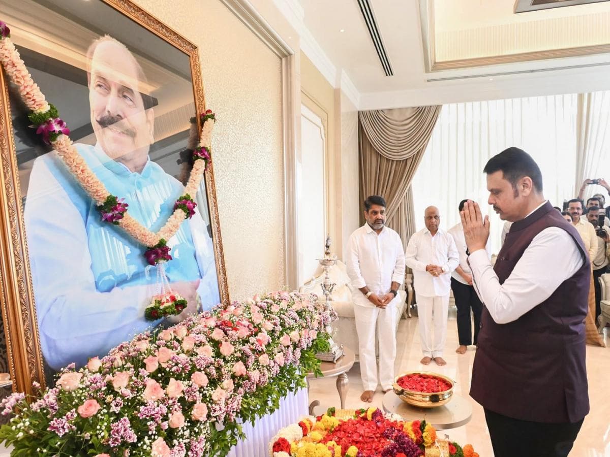 Tribute to D. Y. Patil:मुख्यमंत्री देवेंद्र फडणवीस यांची श्रद्धांजली