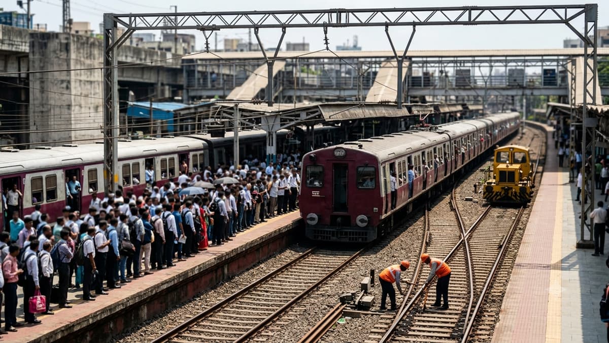 Disruption in Western Railway Suburban Services:पश्चिम रेल्वेच्या उपनगरीय सेवेत गडबड