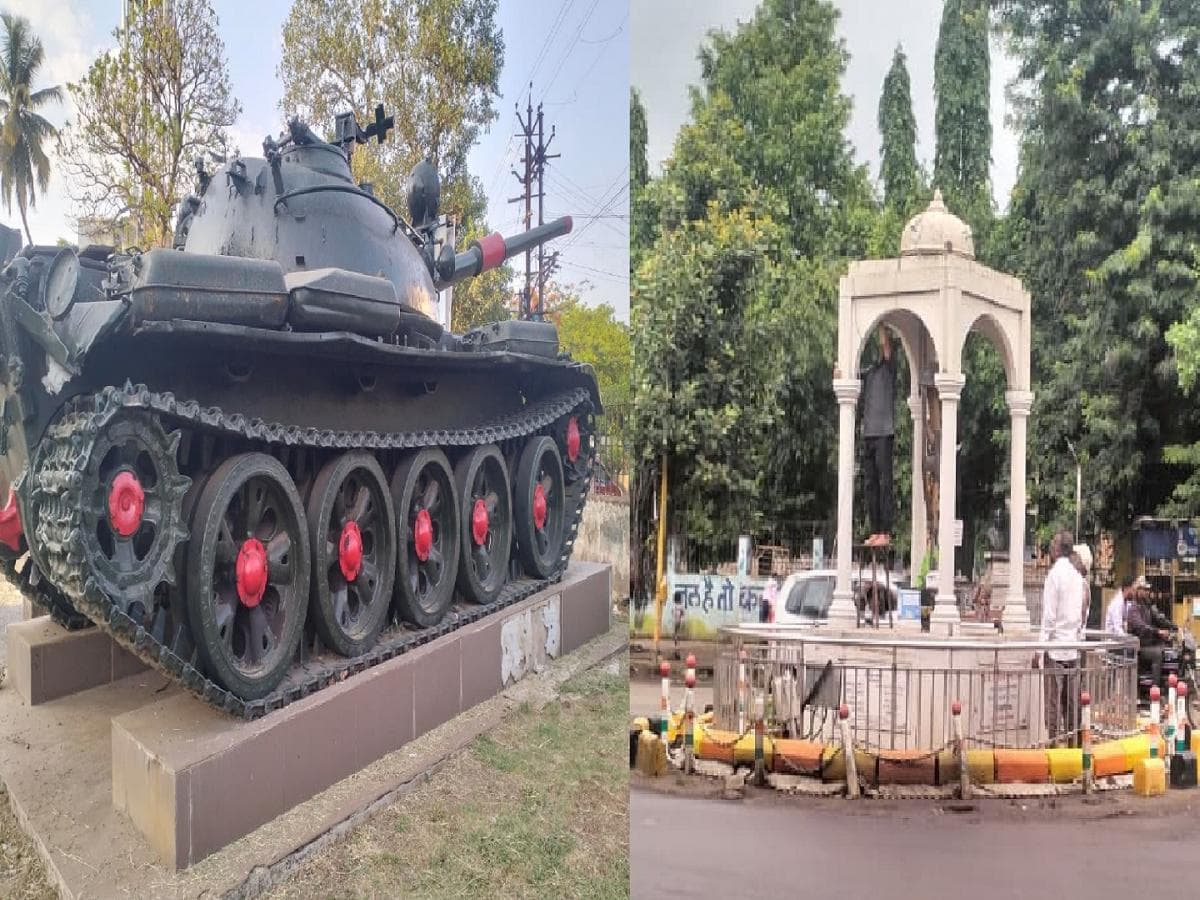 Vijay Divas Memorial in Karad: कराडमधील विजय दिवस स्मृतिस्तंभाची दुरवस्था