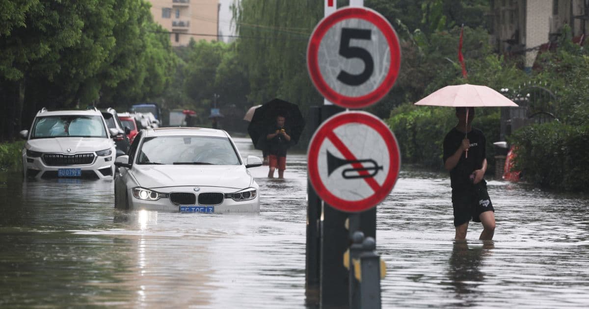 Severe Flooding in China:चीनमध्ये महापूर, १५० वर्षांत पहिल्यांदाच पडला एवढा पाऊस