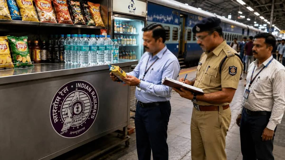 Action Against Overcharging Vendors: भुसावळ विभागाने रेल्वे प्रवाशांना लुबाडणाऱ्या विक्रेत्यांवर कारवाई केली