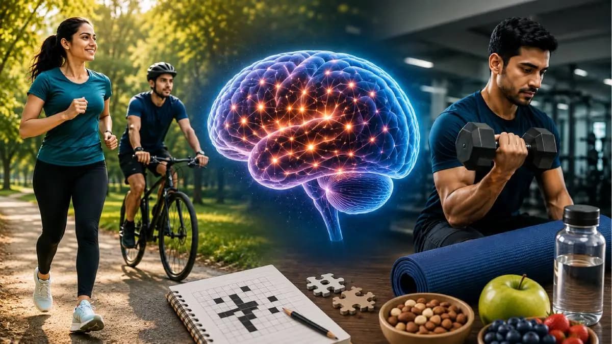 Cardio Exercise Improves Brain Health:व्यायामामुळे मेंदूच्या आरोग्यावर होणारे फायदे