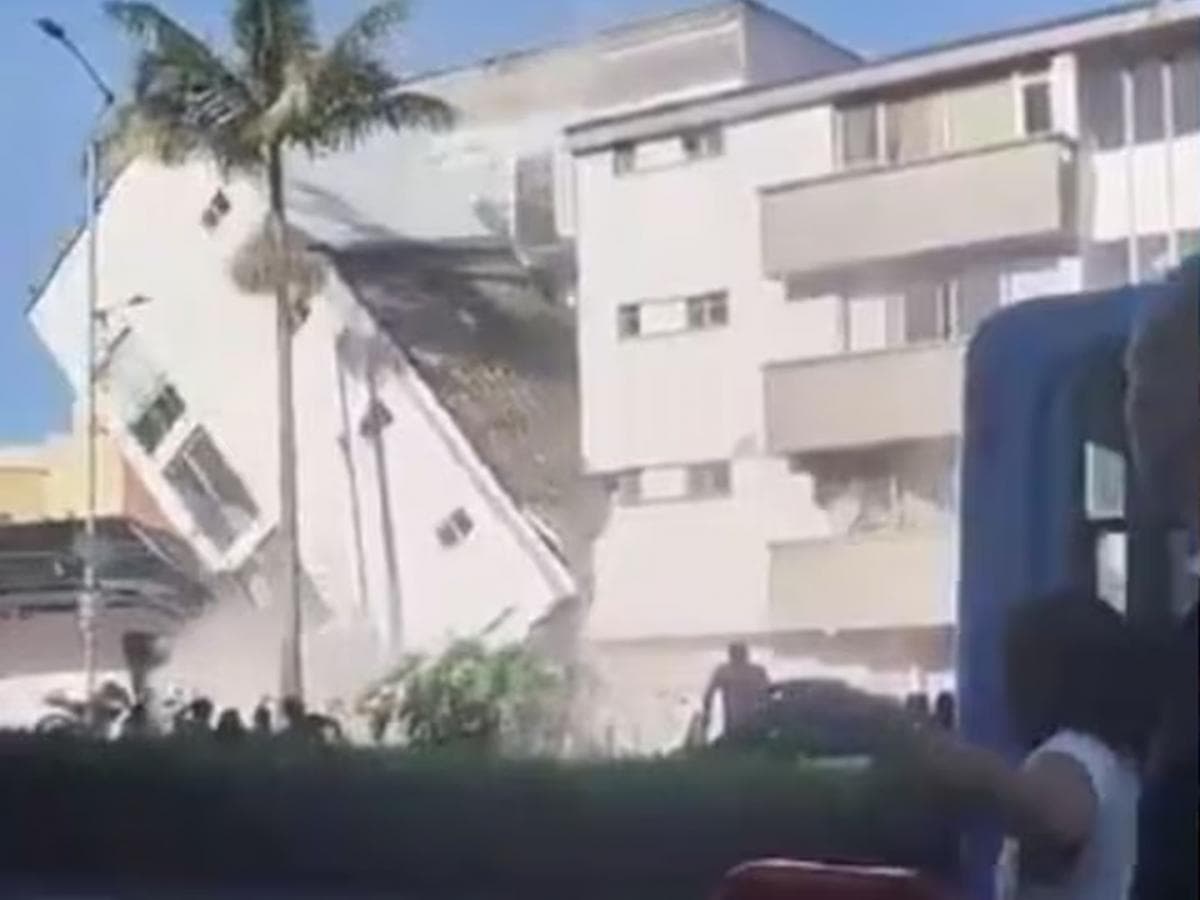 Earthquake in Colombia:कोलंबिया भूकंपाच्या तीव्र धक्क्याने हादरला, इमारती कोसळल्या, रस्त्यांवर हाहाकार