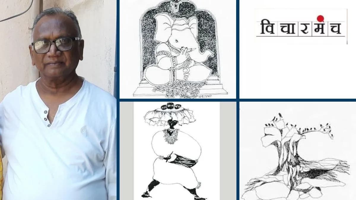 Artist Searching for Lost Faces: चेहरा हरवलेला माणूस शोधणारे चित्रकार श्रीधर अंभोरे