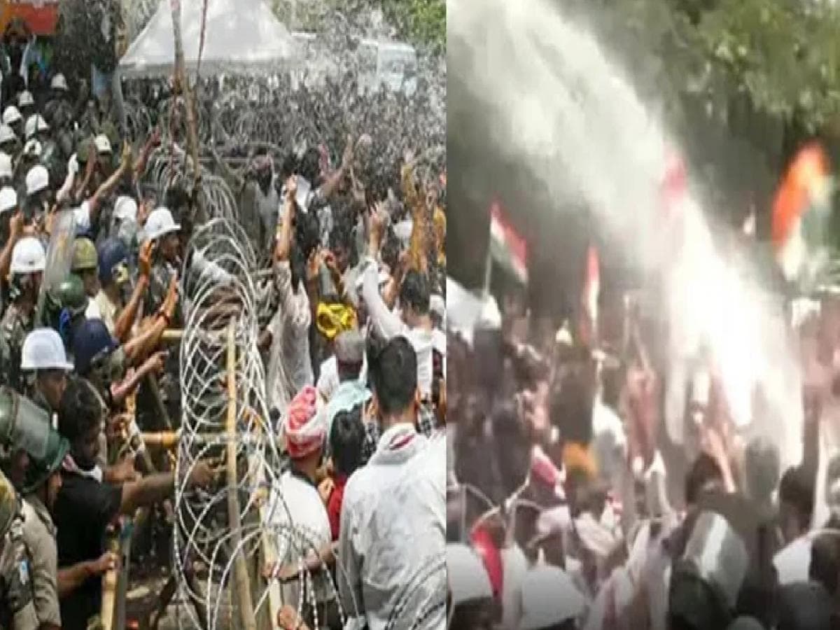 Protests in Jharkhand: झारखंडमध्ये आंदोलक विद्यार्थ्यांवर पोलिसांचा लाठीचार्ज