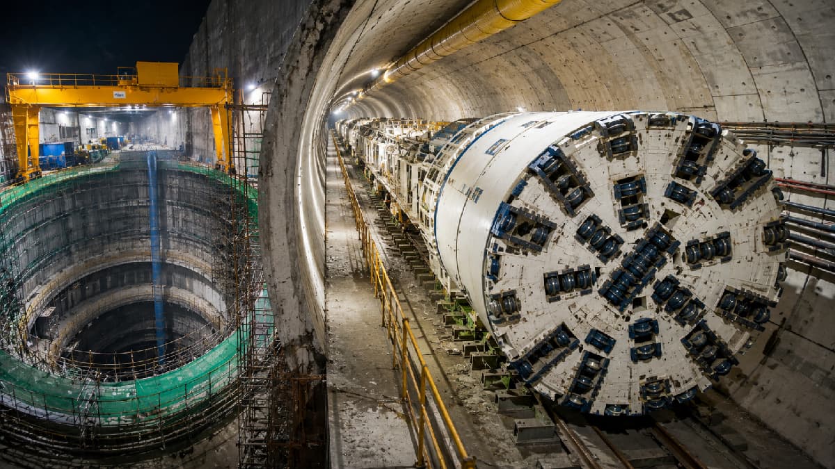 Tunnel Construction Progress:बोरिवलीतील लॉन्चिंग शाफ्टच्या बांधकामाचा मार्ग मोकळा