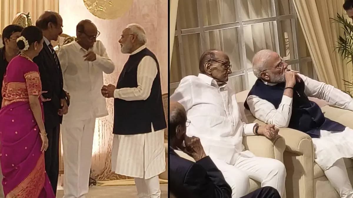 Political Gathering at Revathi Sule's Reception:सुप्रिया सुळेंच्या लेकीच्या रिसेप्शनला पुढाऱ्यांची मांदियाळी