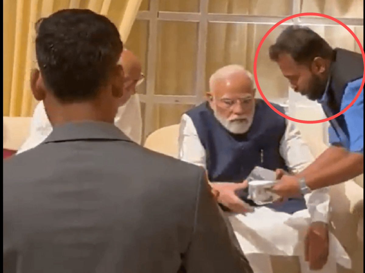 Discussion with PM Modi: सुप्रिया सुळेंच्या लेकीच्या लग्नात चर्चा करणारा तरुण
