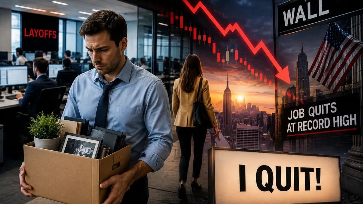 US Job Market Trends: अमेरिकेत नोकऱ्या सोडण्याची वाढती लाट