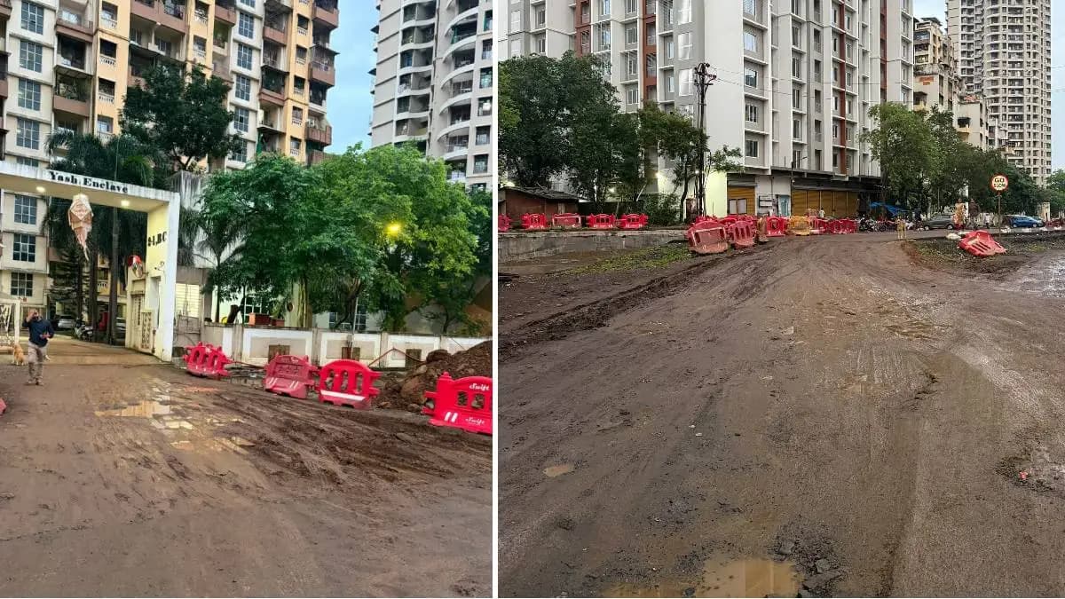Road construction issues in Dombivli:डोंबिवलीतील रस्ते खोदकामामुळे नागरिकांची अडचण